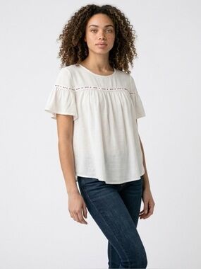 Casual White Blouse